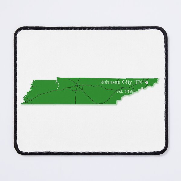 Item preview, Johnson City, TN [Green] designed and sold by PhilbonianDezin.