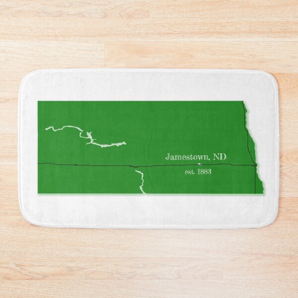Item preview, Jamestown, ND [Green] designed and sold by PhilbonianDezin.