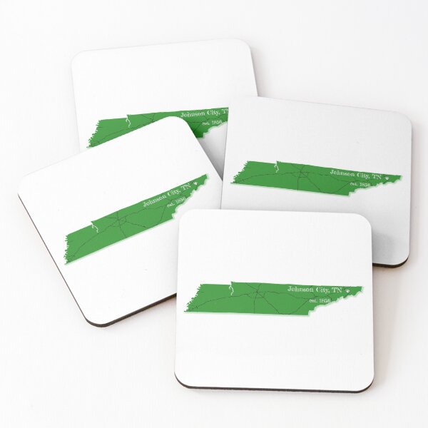 Item preview, Johnson City, TN [Green] designed and sold by PhilbonianDezin.