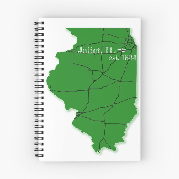 Item preview, Joliet, IL [Green] designed and sold by PhilbonianDezin.