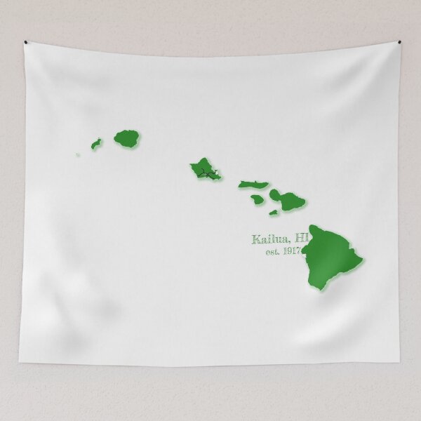 Item preview, Kailua, HI [Green] designed and sold by PhilbonianDezin.