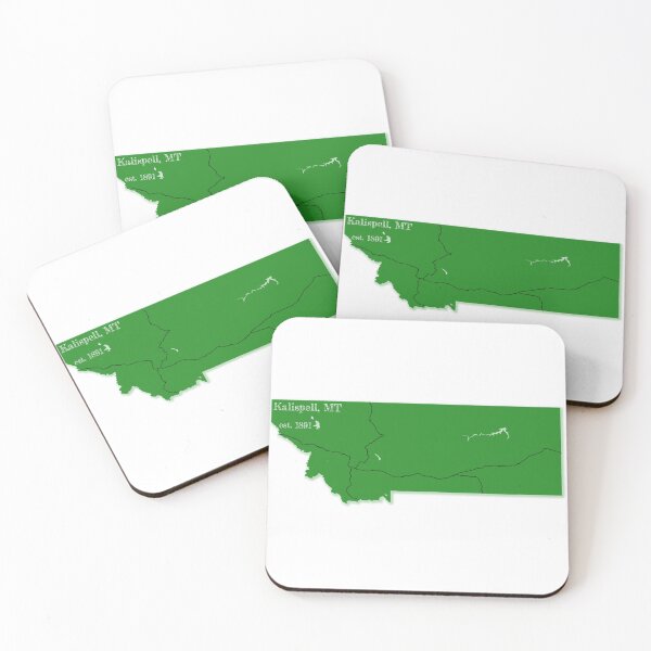 Item preview, Kalispell, MT [Green] designed and sold by PhilbonianDezin.