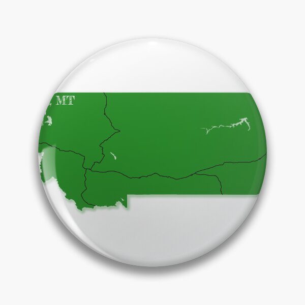 Item preview, Kalispell, MT [Green] designed and sold by PhilbonianDezin.