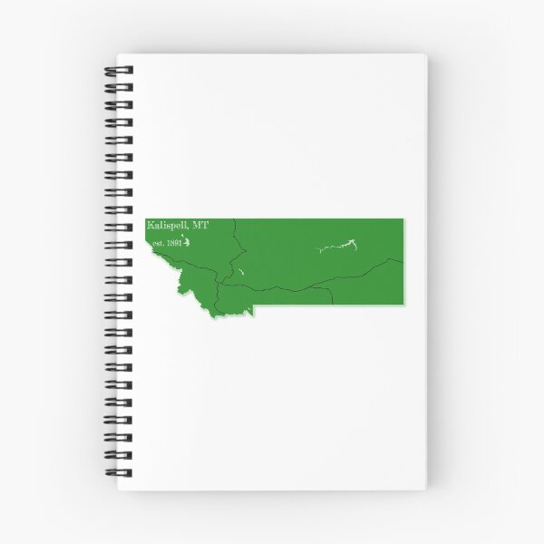 Item preview, Kalispell, MT [Green] designed and sold by PhilbonianDezin.