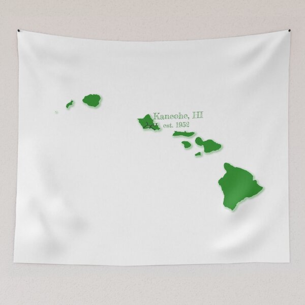 Item preview, Kaneohe, HI [Green] designed and sold by PhilbonianDezin.