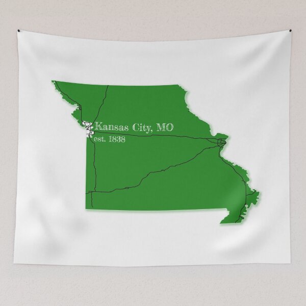 Item preview, Kansas City, MO [Green] designed and sold by PhilbonianDezin.