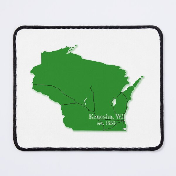 Item preview, Kenosha, WI [Green] designed and sold by PhilbonianDezin.