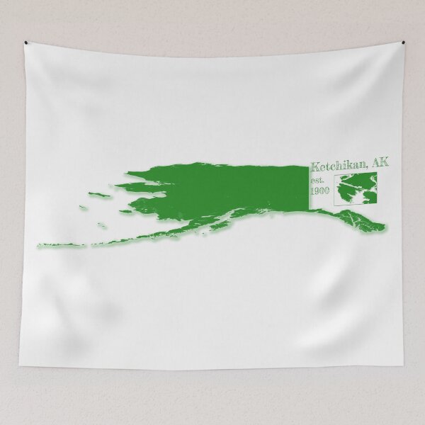 Item preview, Ketchikan, AK [Green] designed and sold by PhilbonianDezin.