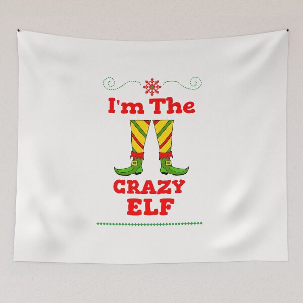 Item preview,  Elf Matching Crazy Elf designed and sold by Sartoris Art.