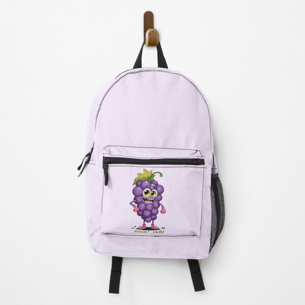 Item preview, Raisin’ Hell – Funny Drunk Grape Cartoon Tee designed and sold by PriyaMagic.