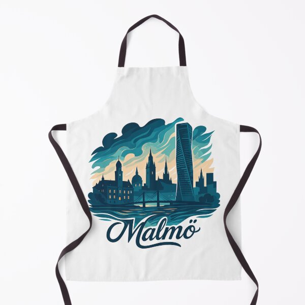 Item preview, Malmö city Sweden cool maritime gift designed and sold by Pineapple-Tree.
