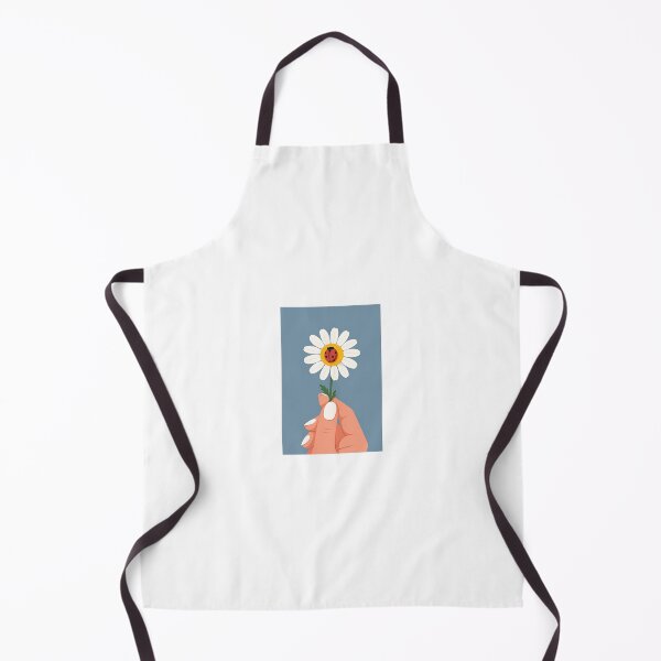 Item preview, “Minimal Vector of Daisy with Ladybug” designed and sold by Shahrzad72.