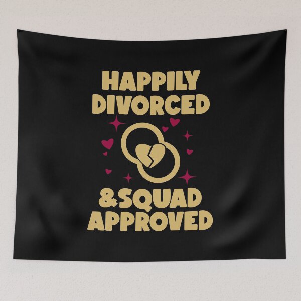 Item preview, Funny Happily Divorced Quote Humor Single Life Freedom designed and sold by MotivaChic.