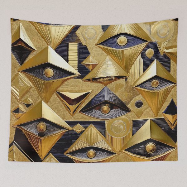 Item preview, Gustav Klimt Adele Bloch Bauer Detail designed and sold by Vicky Brago-Mitchell®.