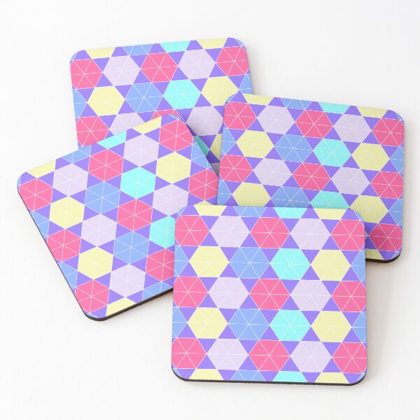 Item preview, Hexagon Party Pattern designed and sold by OranaVelarde.