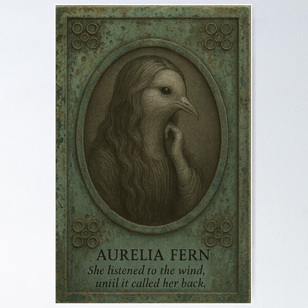 Item preview, Aurelia Fern – "Avia Aeterna – The Feathered Spoon River" Collection designed and sold by Lavoretty.