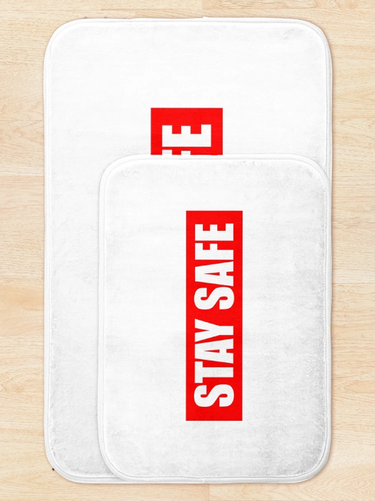 Thumbnail 5 of 6, Bath Mat, Stay Safe designed and sold by Apartart.