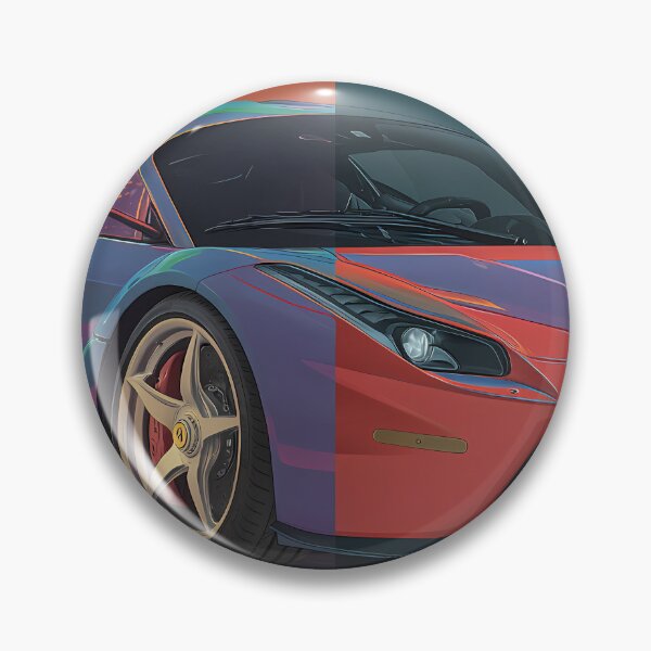Item preview, Ferrari LaFerrari Garage Poster – Modern Pop Art Design designed and sold by AutoPopStudio.