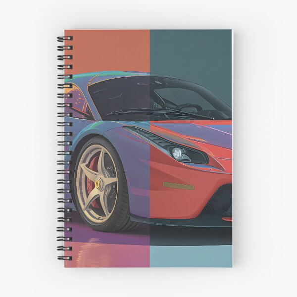 Item preview, Ferrari LaFerrari Garage Poster – Modern Pop Art Design designed and sold by AutoPopStudio.