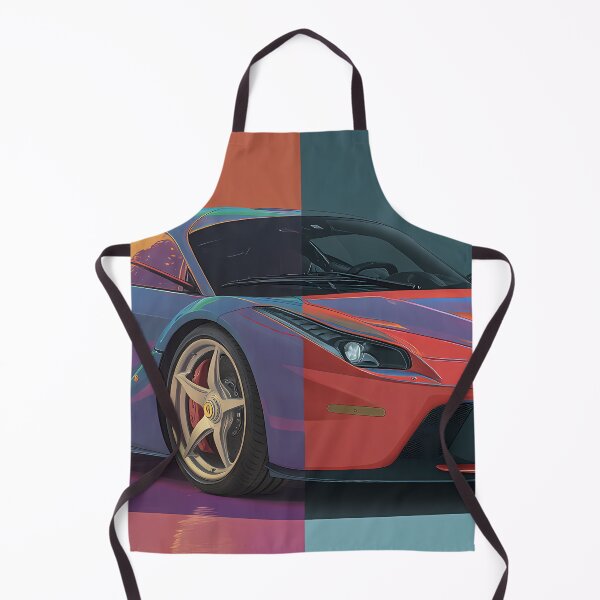 Item preview, Ferrari LaFerrari Garage Poster – Modern Pop Art Design designed and sold by AutoPopStudio.