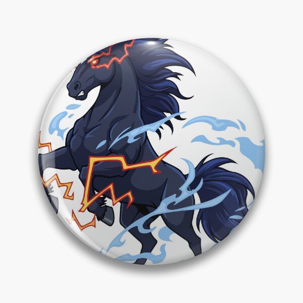 Item preview, Angry Black Thunder Horse designed and sold by naser100.