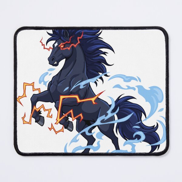 Item preview, Angry Black Thunder Horse designed and sold by naser100.