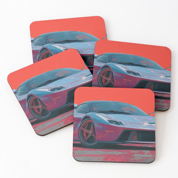 Item preview, Luxury Automotive Pop Art – Ferrari LaFerrari Artwork designed and sold by AutoPopStudio.