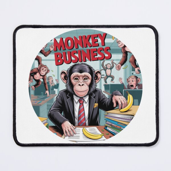 Item preview, Monkey Business - Corporate Monkey Madness. designed and sold by AndrewYoko.