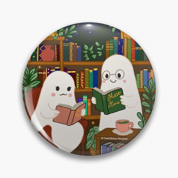 Item preview, Cozy Ghost Library designed and sold by CoziiRenn Studios.