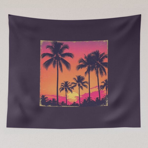 Item preview, Vintage Neon Sunset 2 designed and sold by Vibrant Threads.