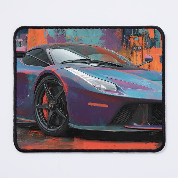 Item preview, Vibrant Pop Art Ferrari LaFerrari Print for Home & Office designed and sold by AutoPopStudio.