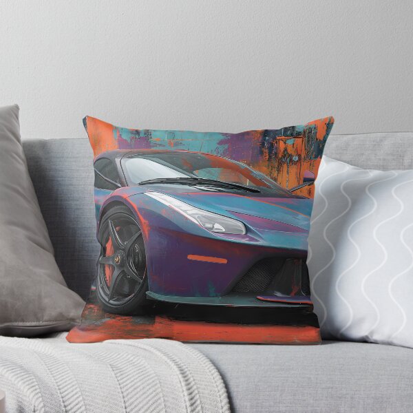 Item preview, Vibrant Pop Art Ferrari LaFerrari Print for Home & Office designed and sold by AutoPopStudio.