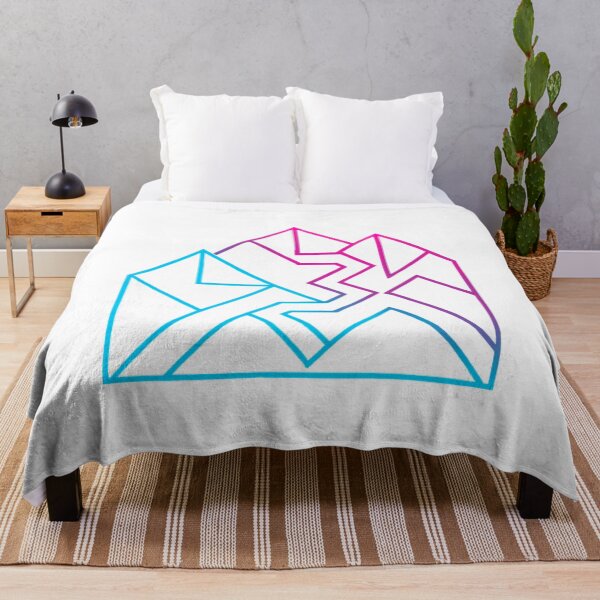 Item preview, Cyber Geometric Mountain Path Tee – Neon Retro Levels Design designed and sold by OhMyCotton.