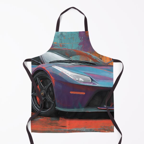 Item preview, Vibrant Pop Art Ferrari LaFerrari Print for Home & Office designed and sold by AutoPopStudio.