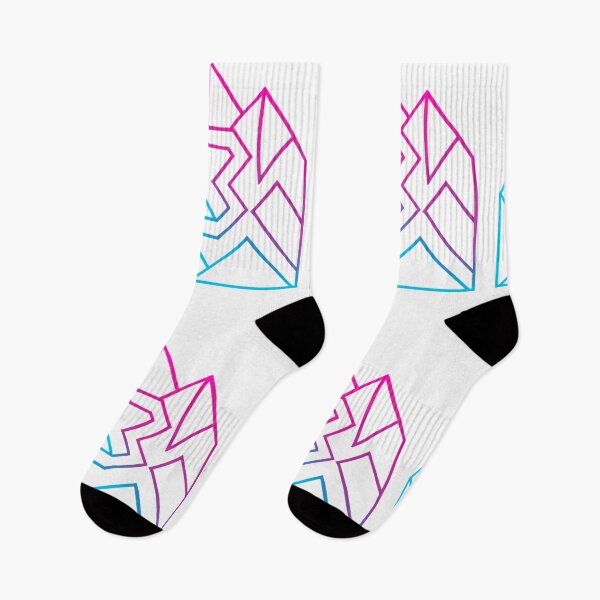 Item preview, Cyber Geometric Mountain Path Tee – Neon Retro Levels Design designed and sold by OhMyCotton.