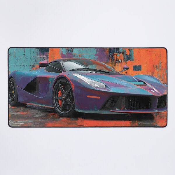Item preview, Vibrant Pop Art Ferrari LaFerrari Print for Home & Office designed and sold by AutoPopStudio.