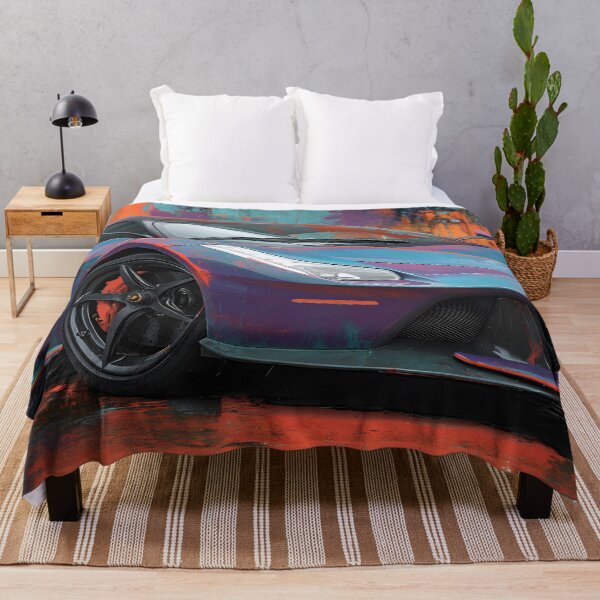 Item preview, Vibrant Pop Art Ferrari LaFerrari Print for Home & Office designed and sold by AutoPopStudio.
