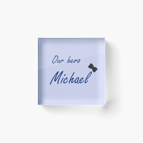 Item preview, Our Hero Michael designed and sold by halazidan.