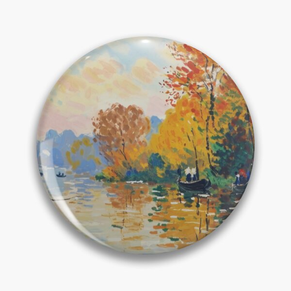 Item preview, Autumn on the Dart3(Watercolour + AI) designed and sold by artsmeow.