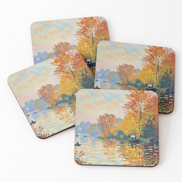 Item preview, Autumn on the Dart3(Watercolour + AI) designed and sold by artsmeow.