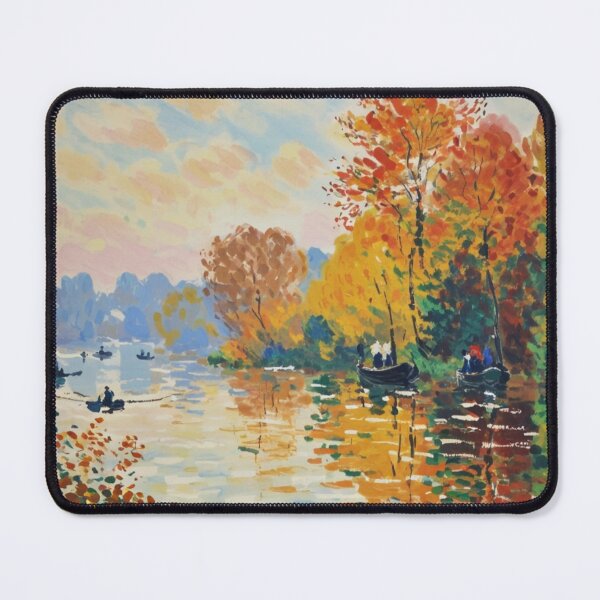 Item preview, Autumn on the Dart3(Watercolour + AI) designed and sold by artsmeow.