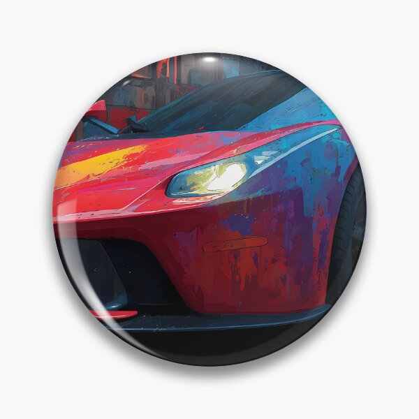 Item preview, Legendary Supercar – Ferrari LaFerrari Pop Art Poster designed and sold by AutoPopStudio.