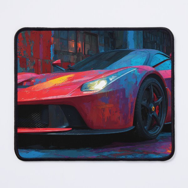 Item preview, Legendary Supercar – Ferrari LaFerrari Pop Art Poster designed and sold by AutoPopStudio.