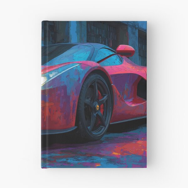 Item preview, Legendary Supercar – Ferrari LaFerrari Pop Art Poster designed and sold by AutoPopStudio.