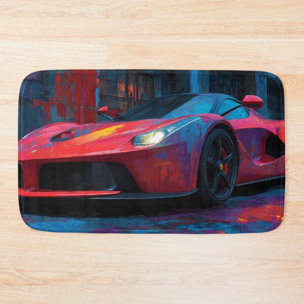 Item preview, Legendary Supercar – Ferrari LaFerrari Pop Art Poster designed and sold by AutoPopStudio.