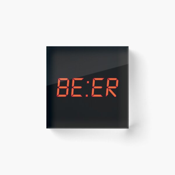 Item preview, Beer O'Clock - glow effect version designed and sold by The Common Tee.