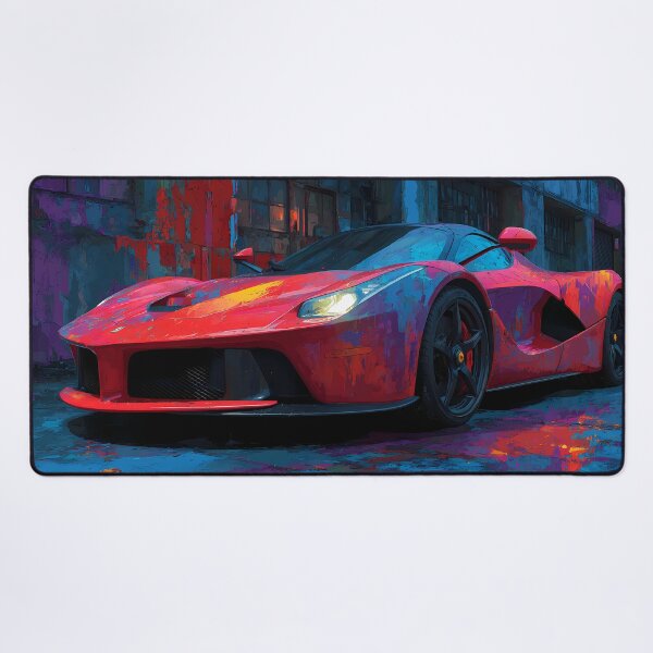 Item preview, Legendary Supercar – Ferrari LaFerrari Pop Art Poster designed and sold by AutoPopStudio.
