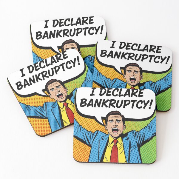 Item preview, The Office Funny T-Shirt | Michael Scott "I Declare Bankruptcy!" Meme Tee | Pop Culture Comedy Shirt designed and sold by Madhu009.