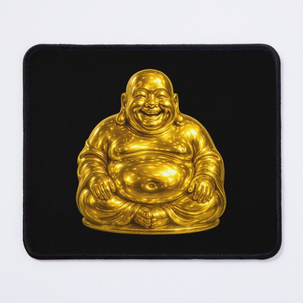 Item preview, Golden Laughing Buddha designed and sold by Nuclear Eden.
