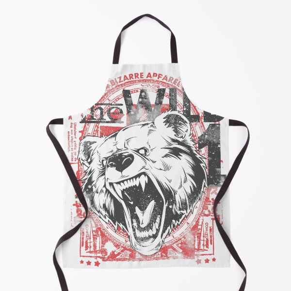 Item preview, The Wild One Bear – Fierce Vector Art for Wilderness Lovers & Fantasy Warriors designed and sold by DreamFlux.